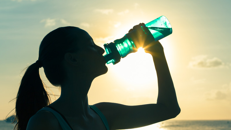 Alimentation exercice pendant entrainement hydratation regime lev diet