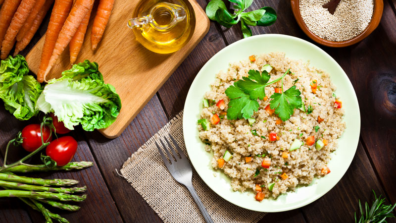 Quinoa regime lev diet